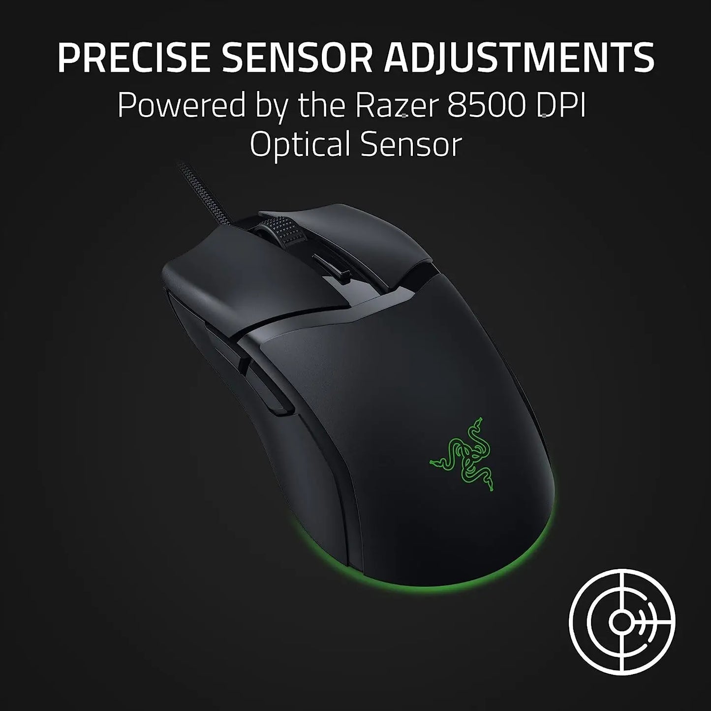 New Original Cobra 58G Lightweight Wired Gaming Mouse Optical Mouse Switches Gen-3 Chroma Lighting with Gradient Underglow