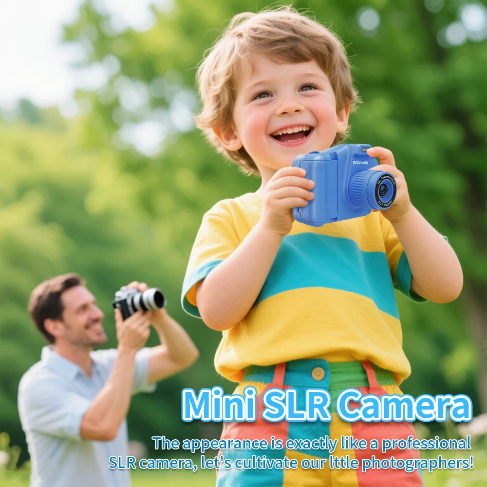 New Children Instant Print Camera 10X Digital Zoom Kids Digital Photo Camera Girl'S Child Camera Video Boy'S Birthday Gift