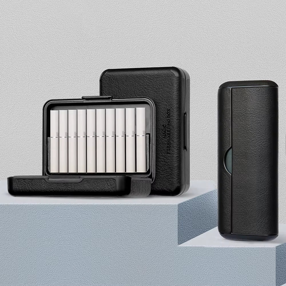 5 Colors Leather Case for IQOS ILUMA Prime Cover Bag Cases Holder Pouch Protective Accessories
