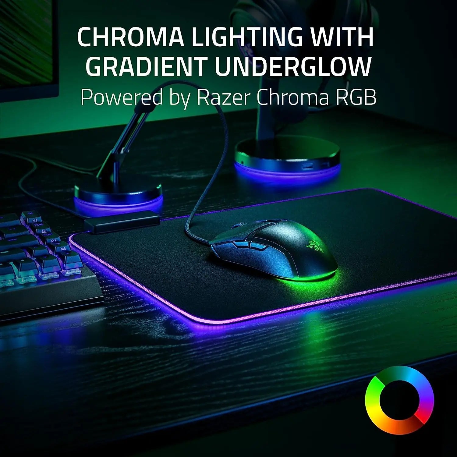 New Original  Cobra 58G Lightweight Wired Gaming Mouse Optical Mouse Switches Gen-3 Chroma Lighting with Gradient Underglow