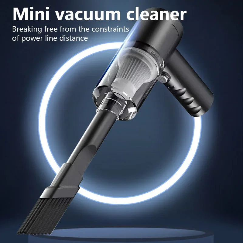 Portable Wireless Car Vacuum Cleaner Wireless Vacuum Cleaner Dual Use for Home and Car 90W High Power Powerful Vacuum Cleaner