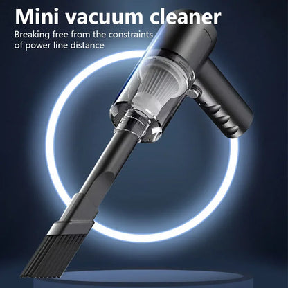 Portable Wireless Car Vacuum Cleaner Wireless Vacuum Cleaner Dual Use for Home and Car 90W High Power Powerful Vacuum Cleaner