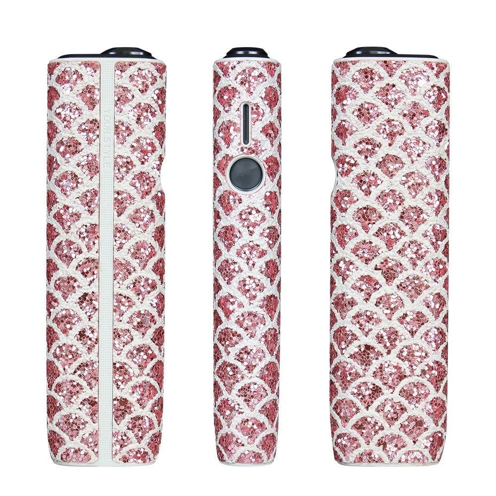 23 Colors Pattern Leather Skin Case for IQOS ILUMA ONE Replaceable E Smoking Box for ICOS ILUMA ONE Accessories
