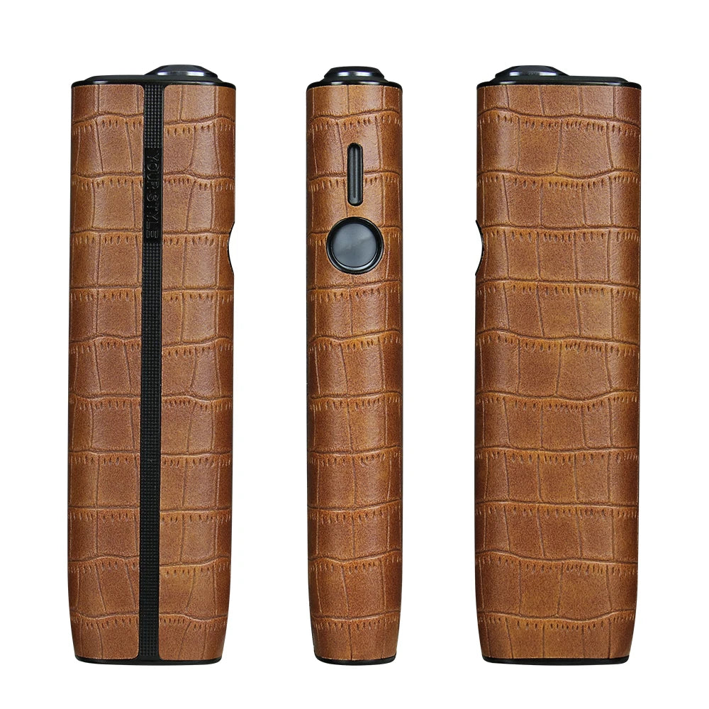 23 Colors Pattern Leather Skin Case for IQOS ILUMA ONE Replaceable E Smoking Box for ICOS ILUMA ONE Accessories