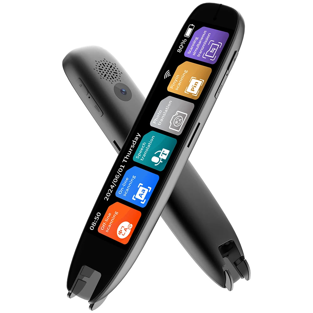 Dictionary Translation Pen Scan Reader Device Text Scanning Reading Translator Wifi/Bt Connection Online Photo Translate