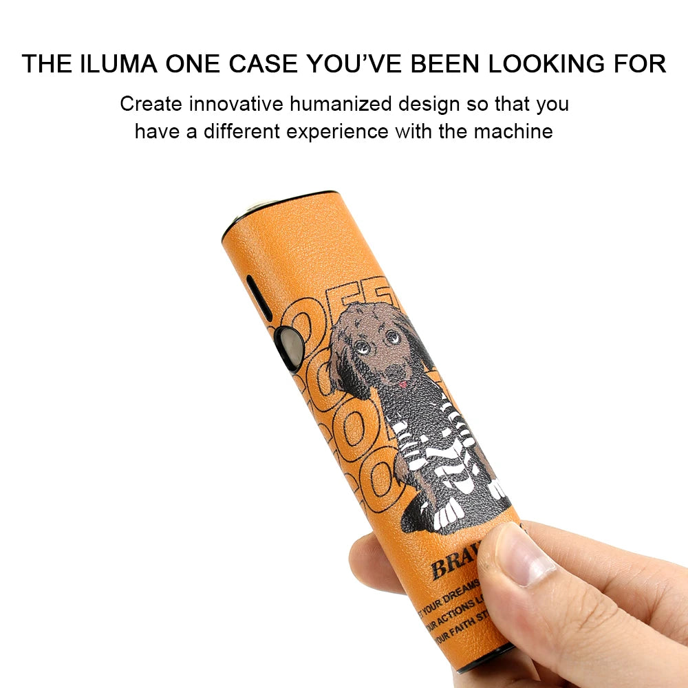 New for IQOS ILUMA One Case Replaceable Leather Funda for IQOS ILUMA I One Cover for Iqos 7 Accesorios