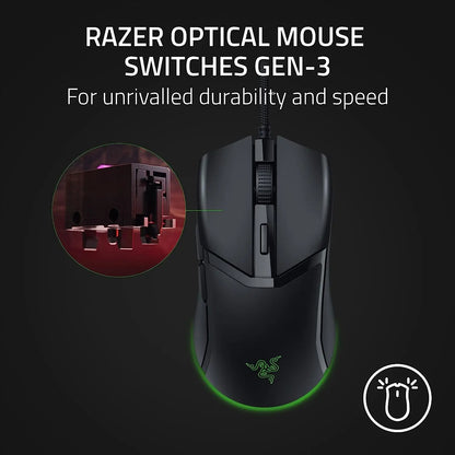 New Original  Cobra 58G Lightweight Wired Gaming Mouse Optical Mouse Switches Gen-3 Chroma Lighting with Gradient Underglow